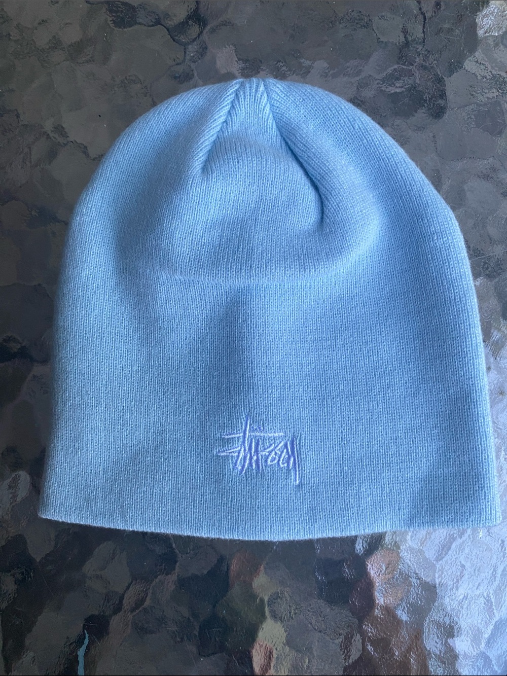 🆕 Stussy Basic Skullcap in Slate Blue NWT Unisex